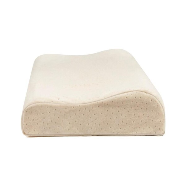 Pure Natural Latex Sleep Pillow Spine Support 30 x 50cm