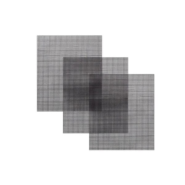 3-10PC BBQ Mesh Grill Mat Non-Stick Liner Cooking Barbecue Sheet Wire Baking Pad