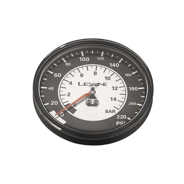 Lezyne Floor Pump Gauge 3.5 220psi