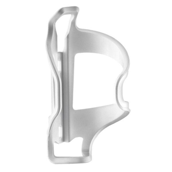 Lezyne Flow Bike Water Bottle Cage, Left Side, Side Load White
