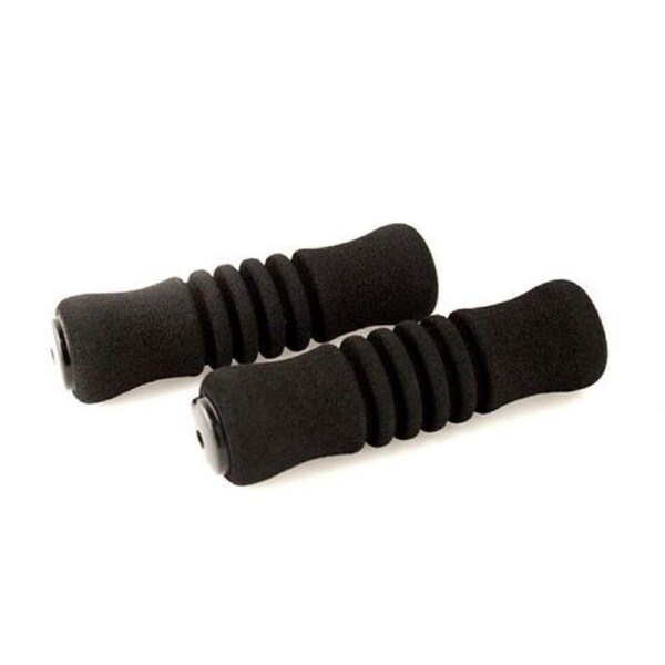 GRIPS Clarks 130mm Foam Black w/ 2 end plugs MTB Hybrid