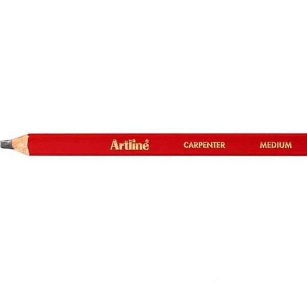 Artline Professional Carpenter Pencils Medium Box 50 Bulk
