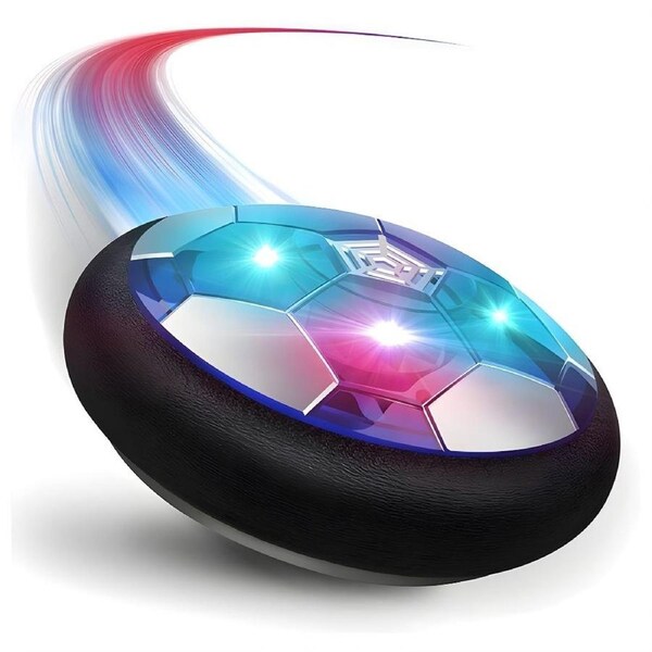 USB Rechargeable Floating Hover Soccer Ball Toy with Colorful LED Lights