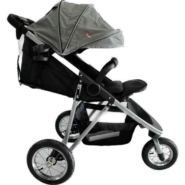 Brand New 3in1 Mamakiddies 3 Wheel Baby Pram 0-4 years Baby Stroller Jogger Buggy
