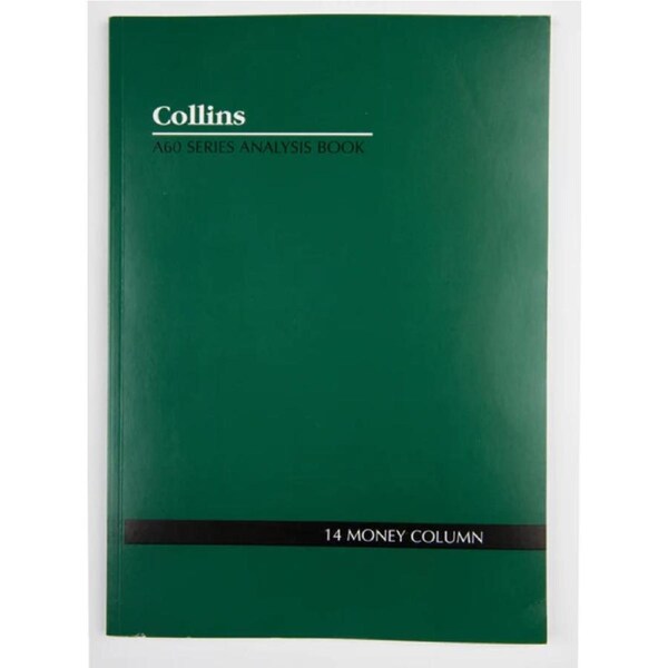 Collins Debden Account Book - 60 Analysis Book 14 Money Column 10314