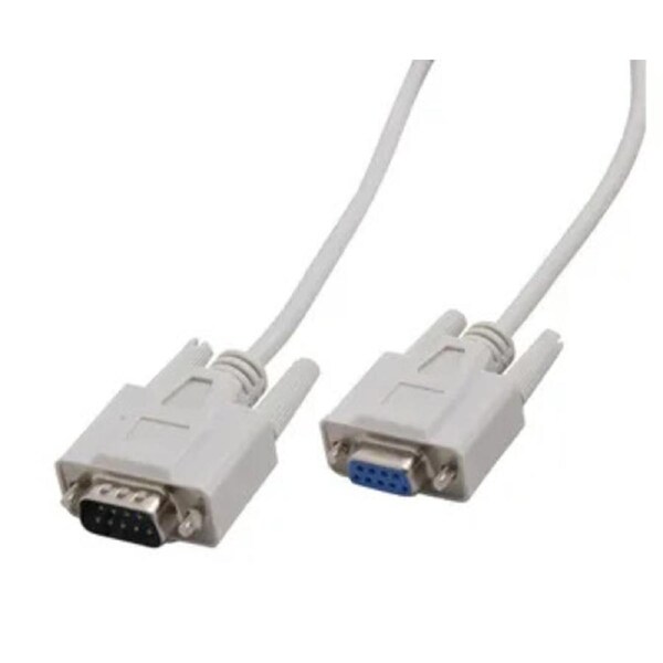 Cabac 1.8m DB9M-DB9F 2M Data Cable Serial Extension