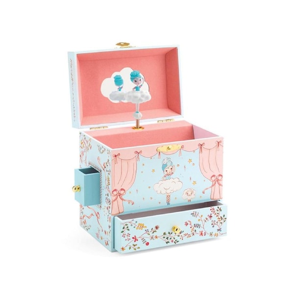 Ballerina on Stage Music Box