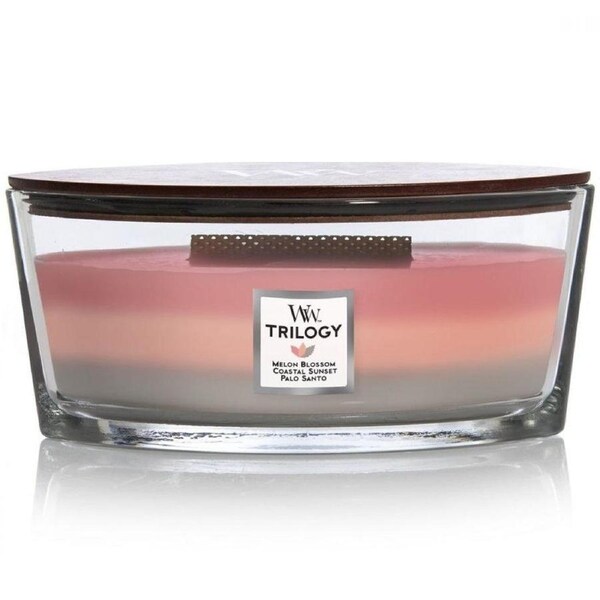 WoodWick Shoreline Trilogy Candle Crackles As It Burns Ellipse Hearthwick