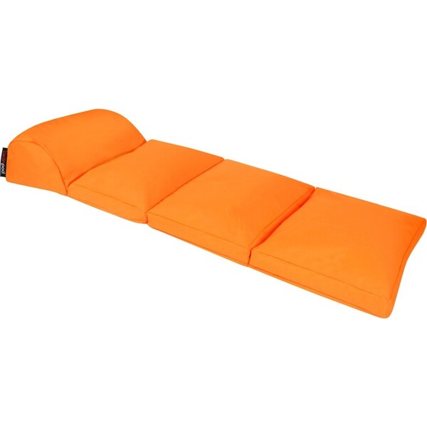 Beanpod 74x120cm Bean Pod Easy Carry Serene Bag Cover w/ Zip Opening Orange