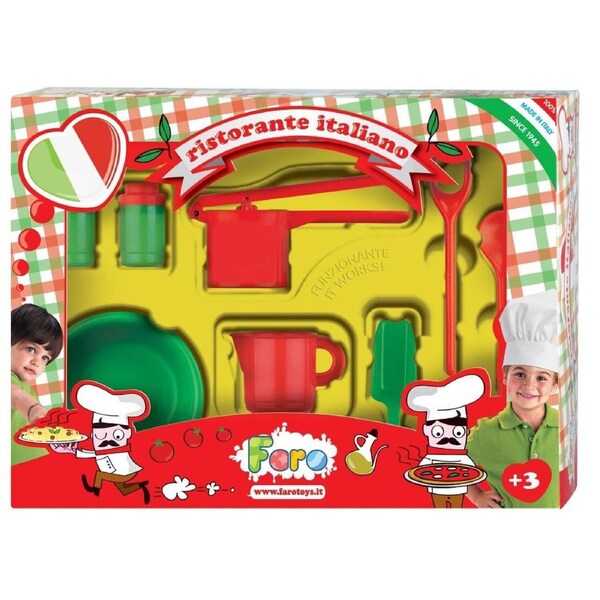 Kitchen Pretend Play Chef New Toy Faro Potato Masher Cooking Ages 3+ Girls Gift