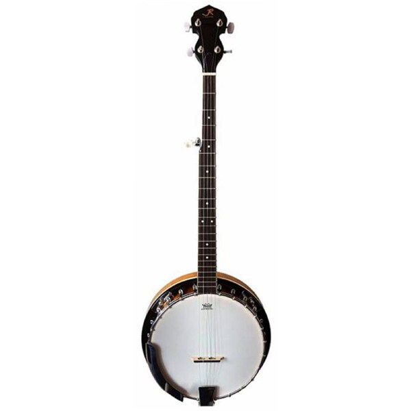 J.Reynolds 5-String Banjo with Resonator in 2-Tone Sunburst Gloss