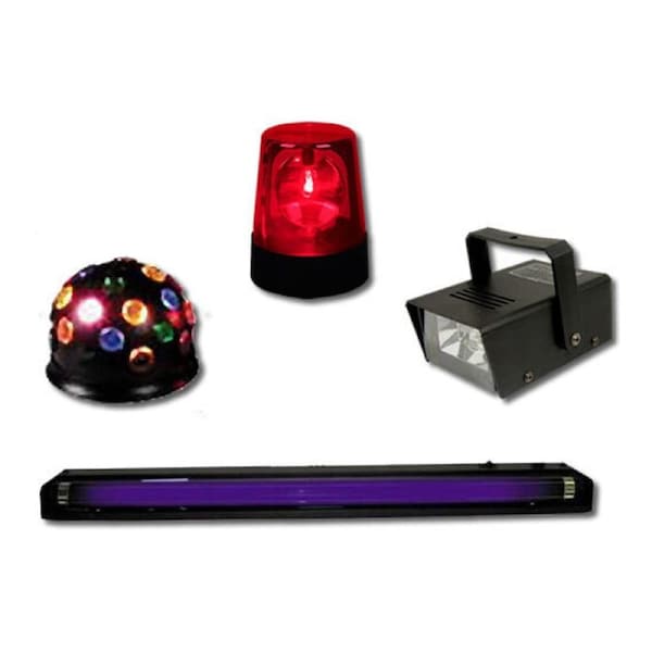 MBT Lighting DPP4 Disco Party Lighting Pack