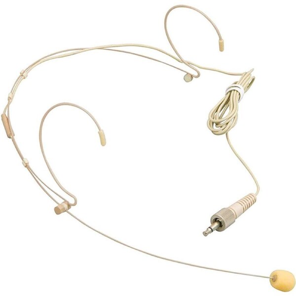 Nady HM-10 Headworn Omni-Directional Condenser Microphone in Beige