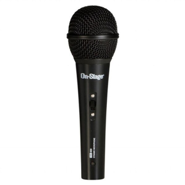 Audio Spectrum AS400V2 Dynamic Handheld Microphone with XLR-XLR Cable
