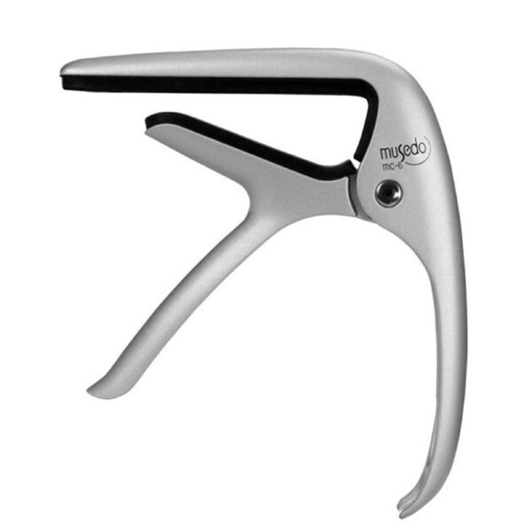 Musedo MC-6 Classical Guitar Capo in Silver Finish