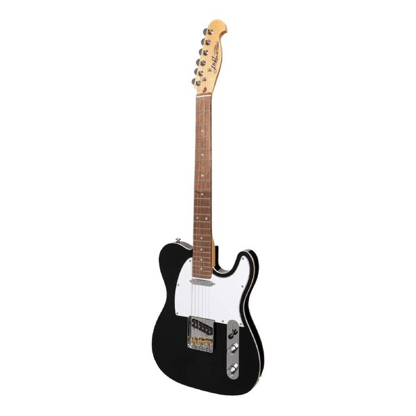 J&D Luthiers JD-TLAP-BLK Custom TE-Style Electric Guitar Black