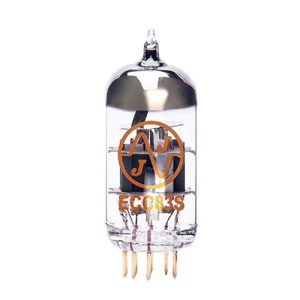 JJ Electronic ECC83/12AX7 Gold Pin Preamplifying Tube