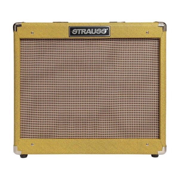 Strauss SVT-20R 20 Watt Combo Valve Amplifier with Reverb (Tweed)