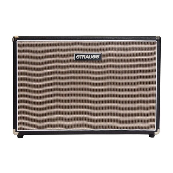 Strauss 2x12 100 Watt Open Back Speaker Cabinet (Black)