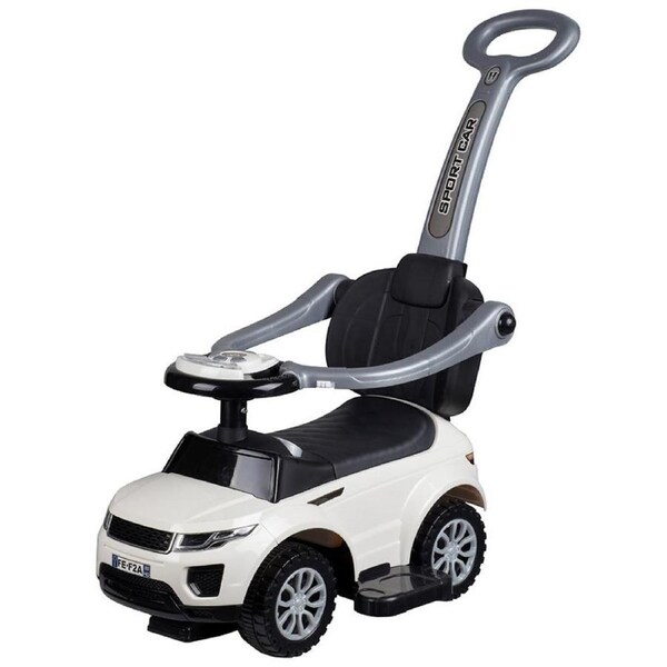 Range Rover-Inspired Kids Ride On Car with Music - White