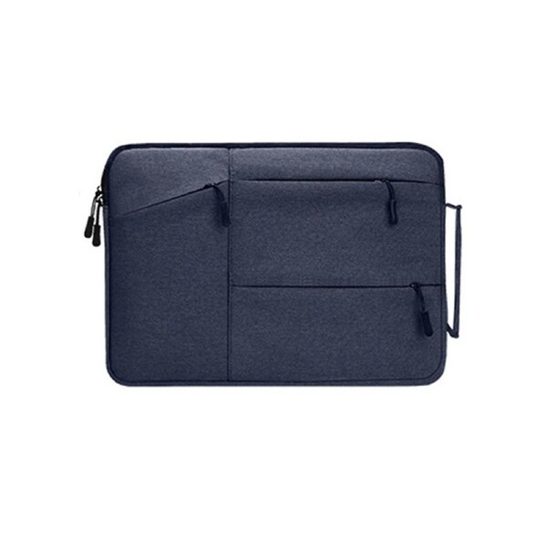 OZNALA Waterproof Laptop Sleeve Carry Case Cover Bag with HandlesMacBook Lenovo Dell HP For 14.1"-15.4" Dark Blue