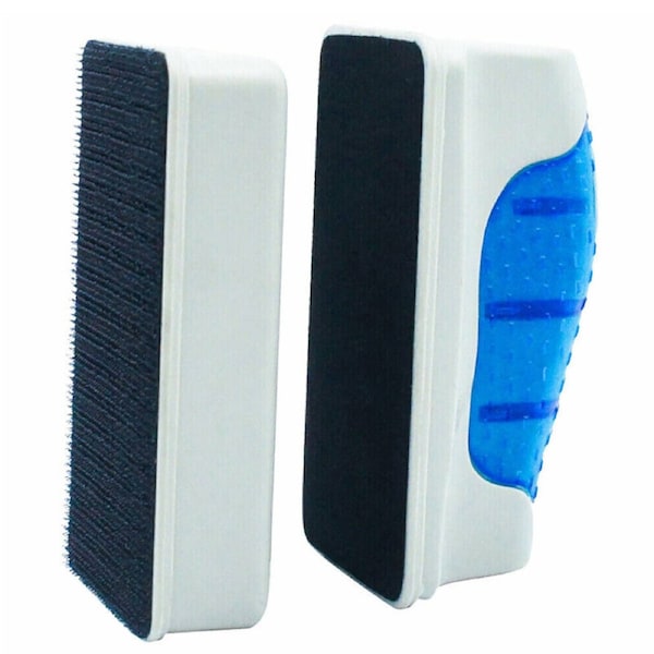 OZNALA Magnetic Fish Tank Brush Algae Magnet Aquarium Cleaning Glass Aquatic Cleaner - Size S