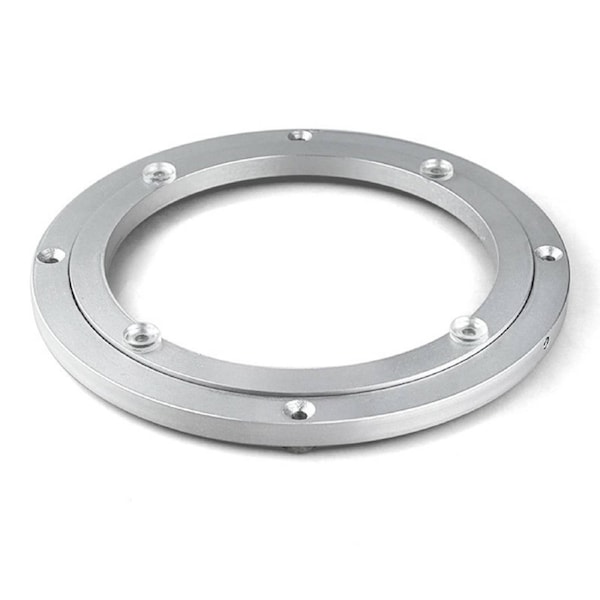 OZNALA 6" Aluminium Rotating Lazy Susan Bearing Turntable Round Swivel Plate