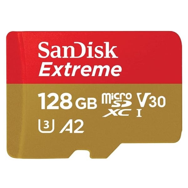 SanDisk 128GB Extreme microSD Card for Action Cams