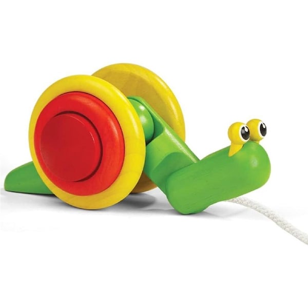 PlanToys - Pull-Along Snail