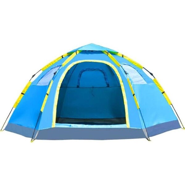 6 Person Instant Tent Pop-Up Camping Tent Set Hiking Fishing Up in Second Carry