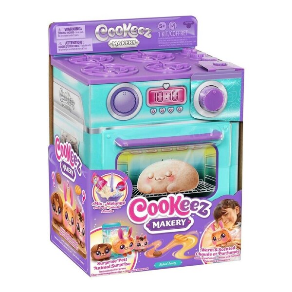 Cookeez Makery Bread Treatz Oven Playset