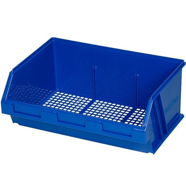 Fischer Plastics Stor-Pak 120 Blue Bin with Mesh Base 12L