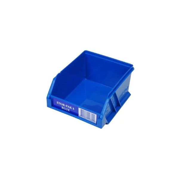 Fischer Plastics Stor-Pak 5 Blue Bin and Container 0.5L