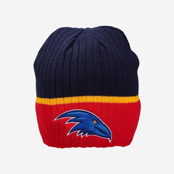 AFL Boundary Rib Beanie - Adelaide Crows - Winter Hat