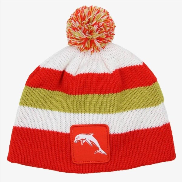 NRL Infant Beanie - Dolphins - Warm - Winter Hat - Kids - Toddler