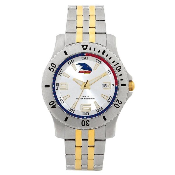 AFL Legends Watch - Adelaide Crows - Stainless Steel Band - Box incl.