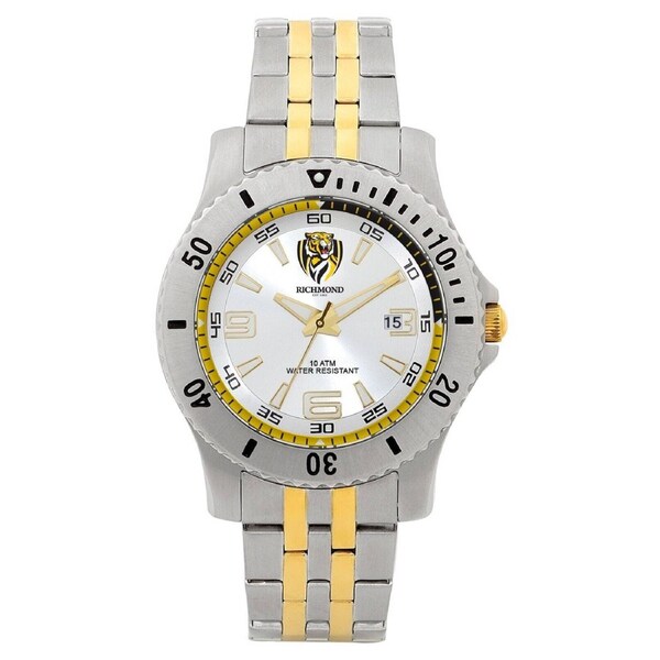 AFL Legends Watch - Richmond Tigers - Stainless Steel Band - Box incl.