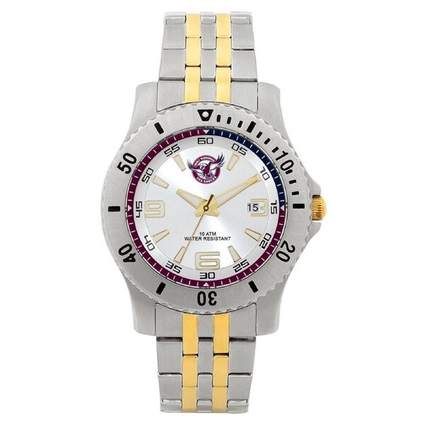 NRL Legends Watch - Manly Sea Eagles - Stainless Steel Band - Box incl.
