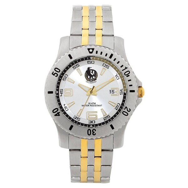AFL Legends Watch - Collingwood Magpies - Stainless Steel Band - Box incl.