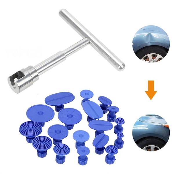 OZNALA Car Dent Removal Repair Kit Paintless Dent Puller Lifter Hail SuctionCup Removal