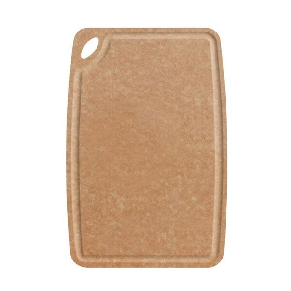 Eco Basics 30x45cm Wood Pulp Home/Kitchen Meat/Fish Carving Block Board Natural