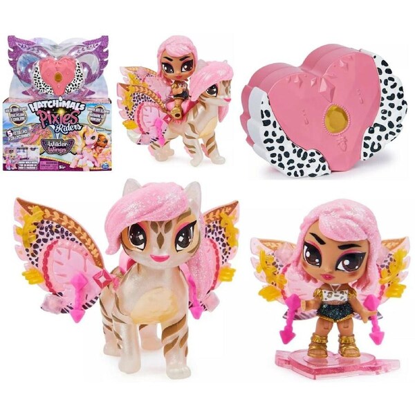 Hatchimals Pixies Riders Wilder Wings Rachel tiger Glader Toy Hatchimal Pet Pony Doll Dragon Horse