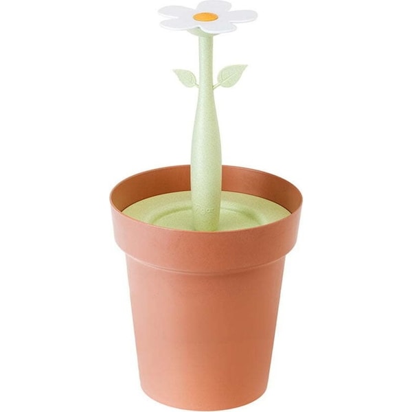 Vigar 43cm Florganic Bathroom 3L Trash Bin Waste Container Organiser w/ Lid