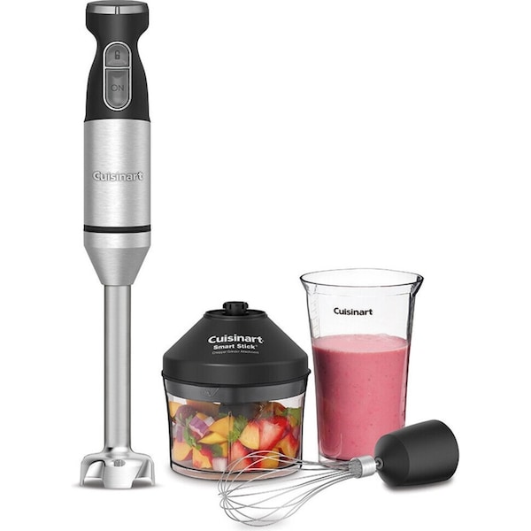 Cuisinart Smart Stick Variable Speed Hand Blender - Mixer Beater - Steel