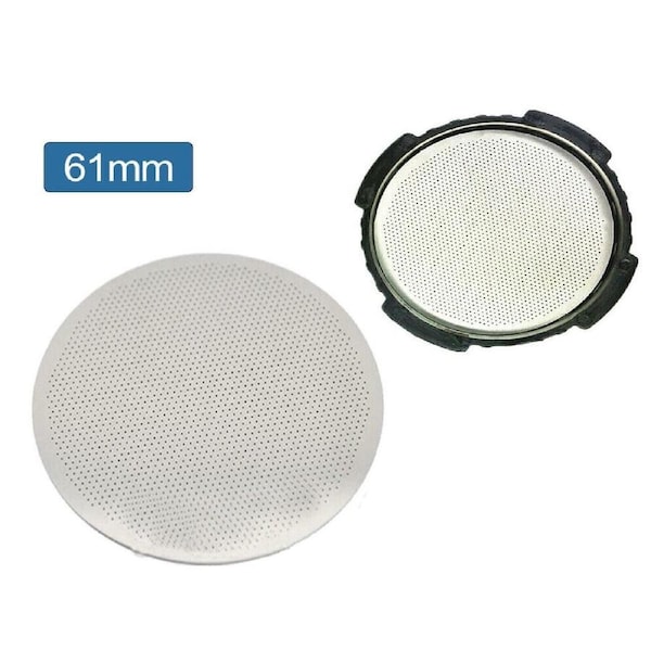 Metal Stainless Steel Fine Coffee Filter Mesh For AeroPress Reusable Filter 61mm