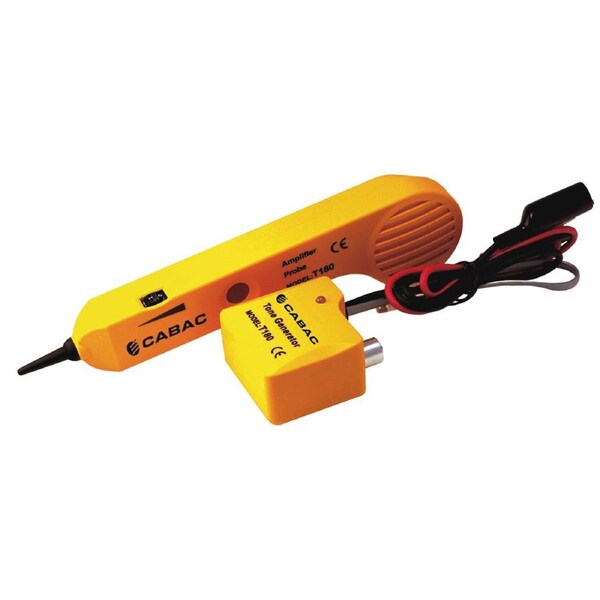 Cabac Crocodile Clips or RJ Cable Tracer Tone Generator