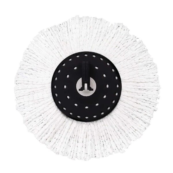 White Magic Professional 48cm Microfibre Head Attachment For Spin Mop White