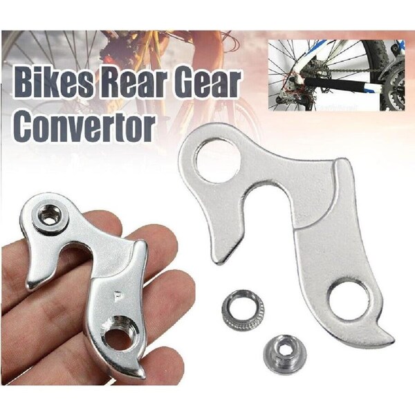 Rear Gear Mech Derailleur Hanger Dropout Convertor Adapter For MTB Bikes