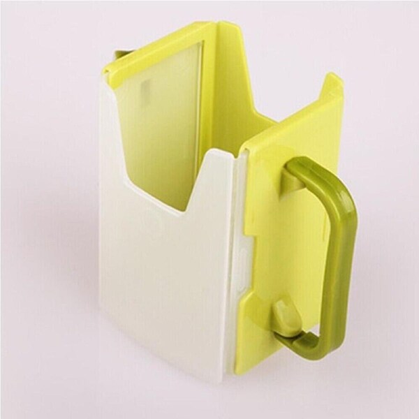 Juice Drink Pouch Box Adjustable Handles Toddler Baby Kids Milk Cup Holder Green