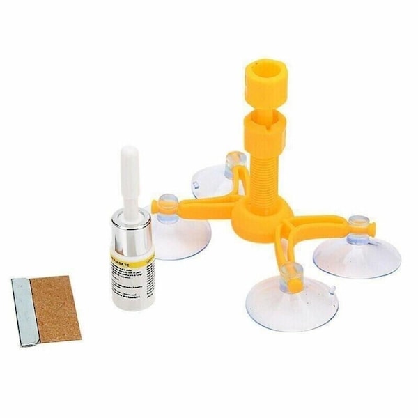 Windshield Windscreen Repair Kit Car Car Wind Glass Chip Resin Cracked Fix Tool